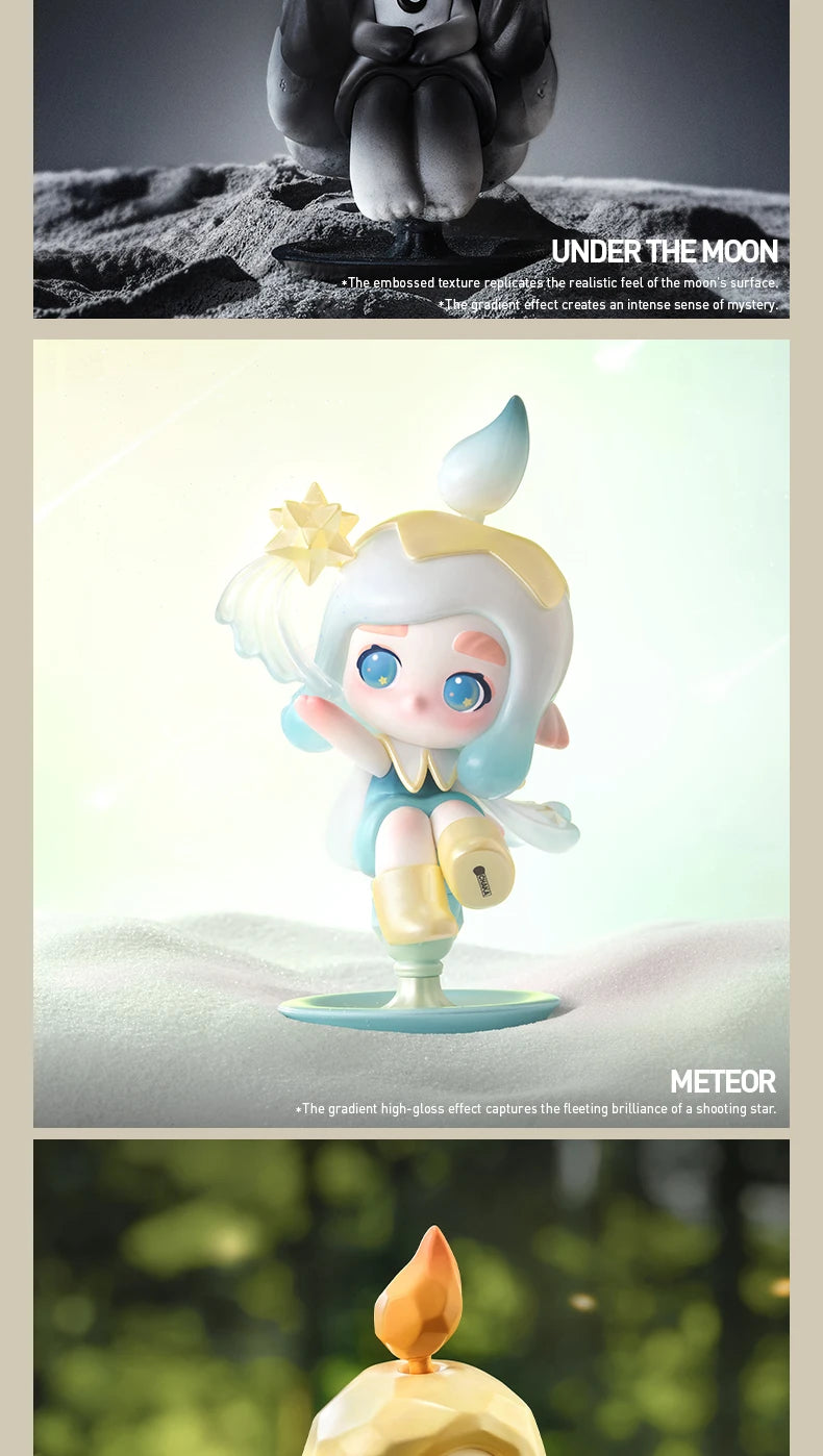 POP MART CHAKA Light Sprite Series Mystery Box 1PC/12PCS POPMART Blind Box Action Figure Cute Toy