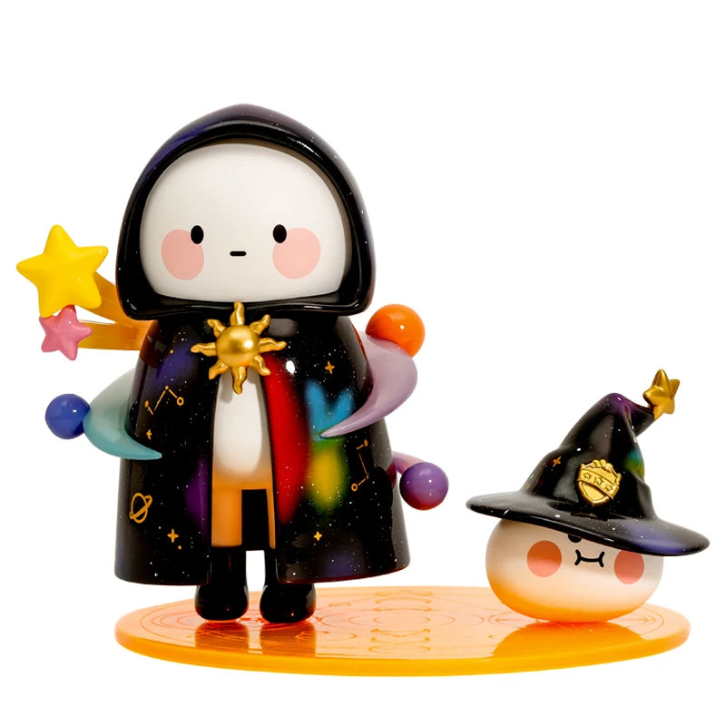 POP MART BOBO and COCO Magician Figurine Collectible Cute Action Kawaii Gift Kid Plastic Toys Figure