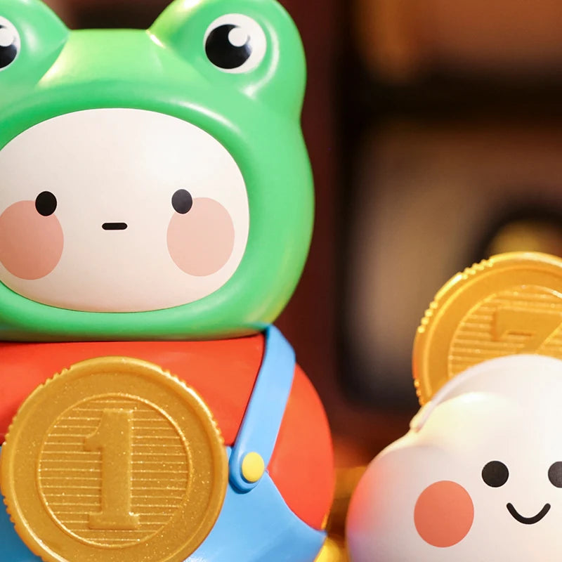 POP MART BOBO&COCO Vintage ZAKKA Series Blind Box Doll Binary Action Figure Birthday Gift Kid Toy Mystery Box