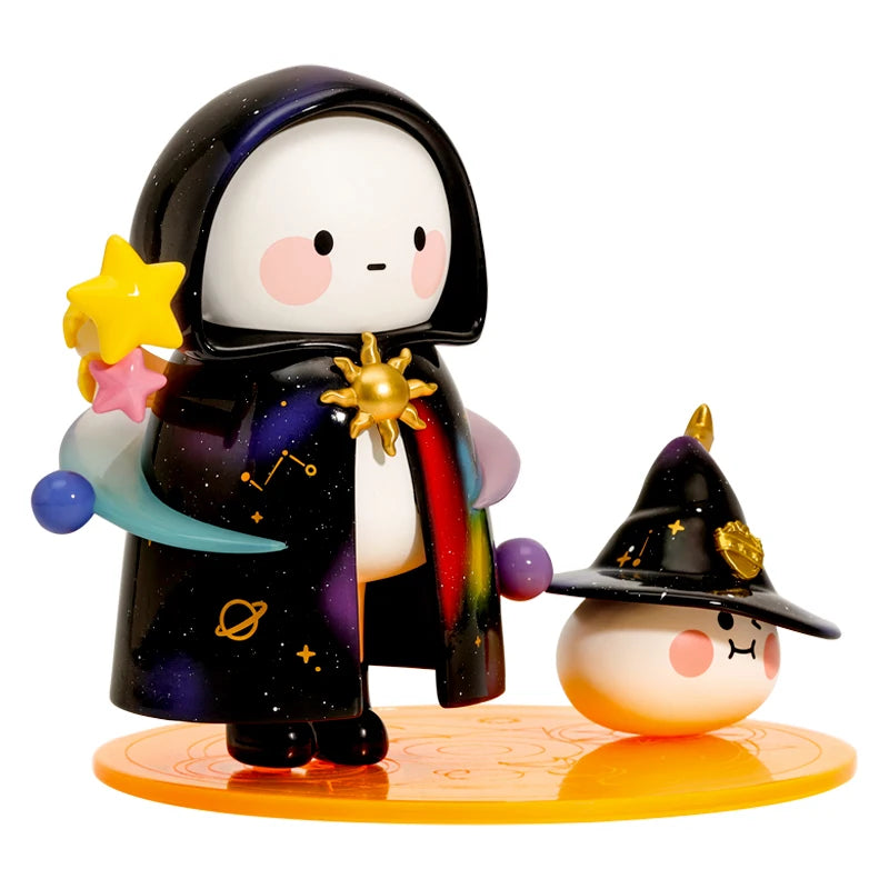 POP MART BOBO and COCO Magician Figurine Collectible Cute Action Kawaii Gift Kid Plastic Toys Figure