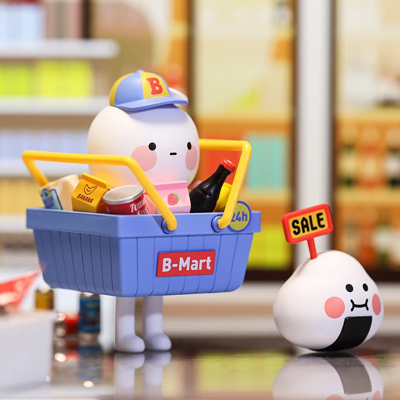 POP MART BOBO & COCO A Little Store Series Blind Box 1PC/12PC Toys Figure Action Birthday Gift Kid Toy Mystery Box