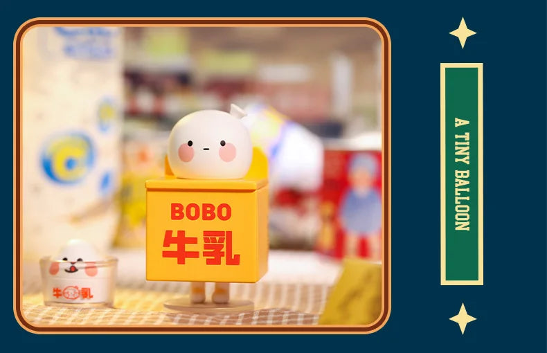POP MART BOBO&COCO Vintage ZAKKA Series Blind Box Doll Binary Action Figure Birthday Gift Kid Toy Mystery Box