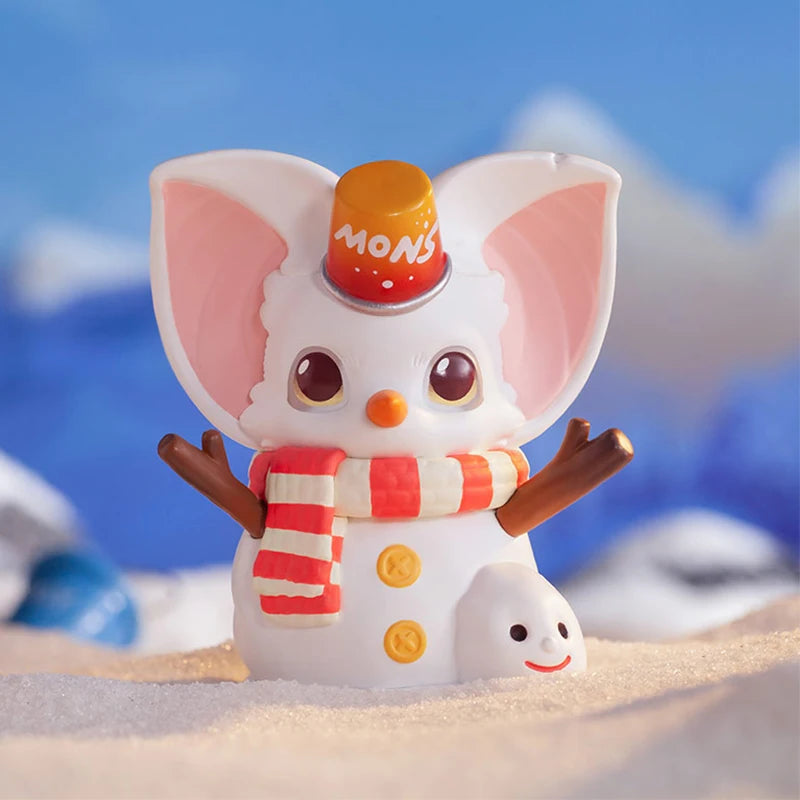 POP MAR Yoki Christmas Series Series Mystery Box 1PC/12PCS Blind Box Action Figure Cute Toy