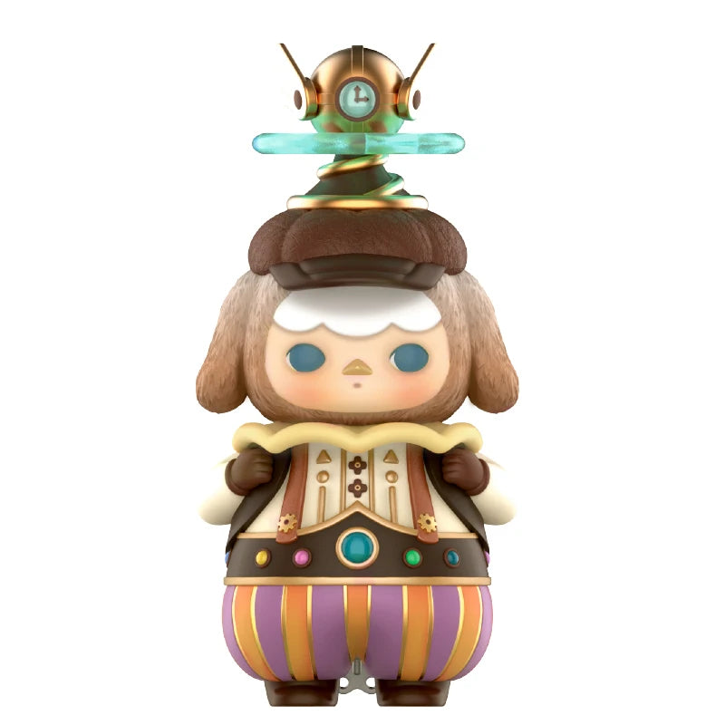 POP MART PUCKY Planet Explorer Time Traveler Baby Figurine 16.5CM Kawaii Action Toy Birthday Gift