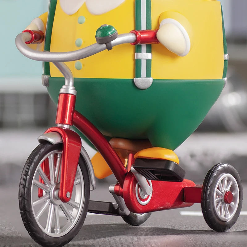 POP MART DUCKOO TRICYCLE Figure Collectible Cute Action Kawaii Gift Kid Plastic Toys Figure Free Shipping