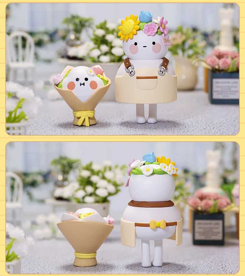 POP MART BOBO & COCO A Little Store Series Blind Box 1PC/12PC Toys Figure Action Birthday Gift Kid Toy Mystery Box