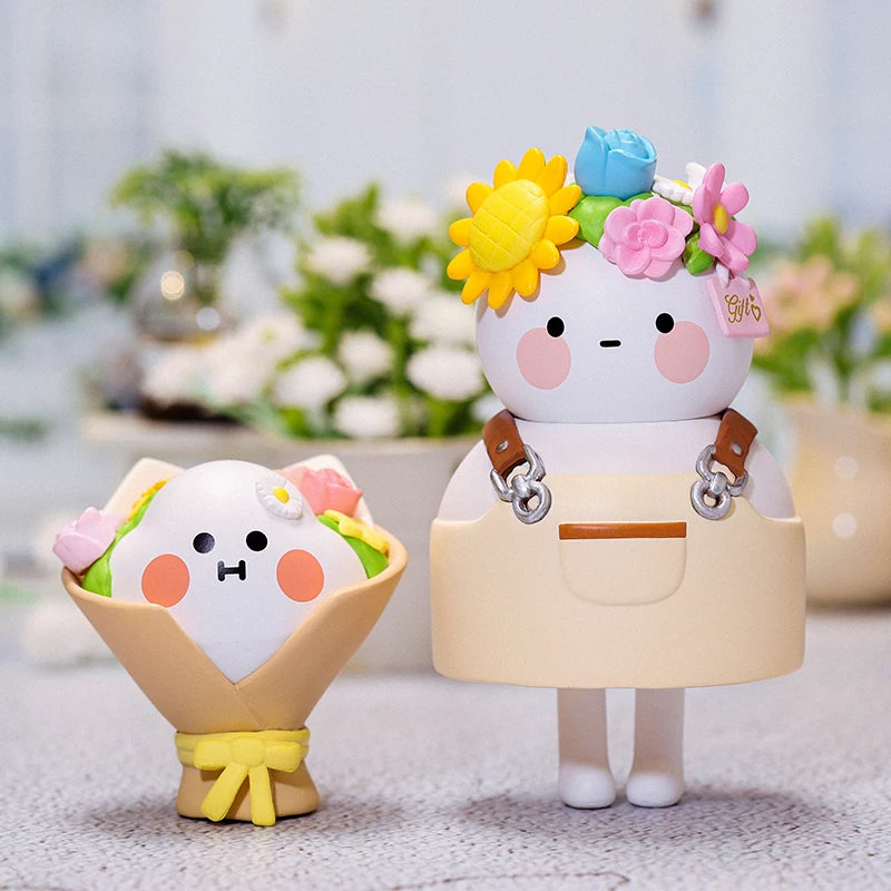 POP MART BOBO & COCO A Little Store Series Blind Box 1PC/12PC Toys Figure Action Birthday Gift Kid Toy Mystery Box