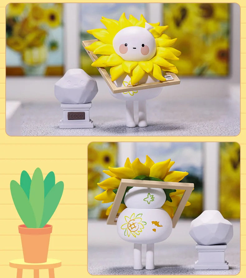 POP MART BOBO & COCO A Little Store Series Blind Box 1PC/12PC Toys Figure Action Birthday Gift Kid Toy Mystery Box