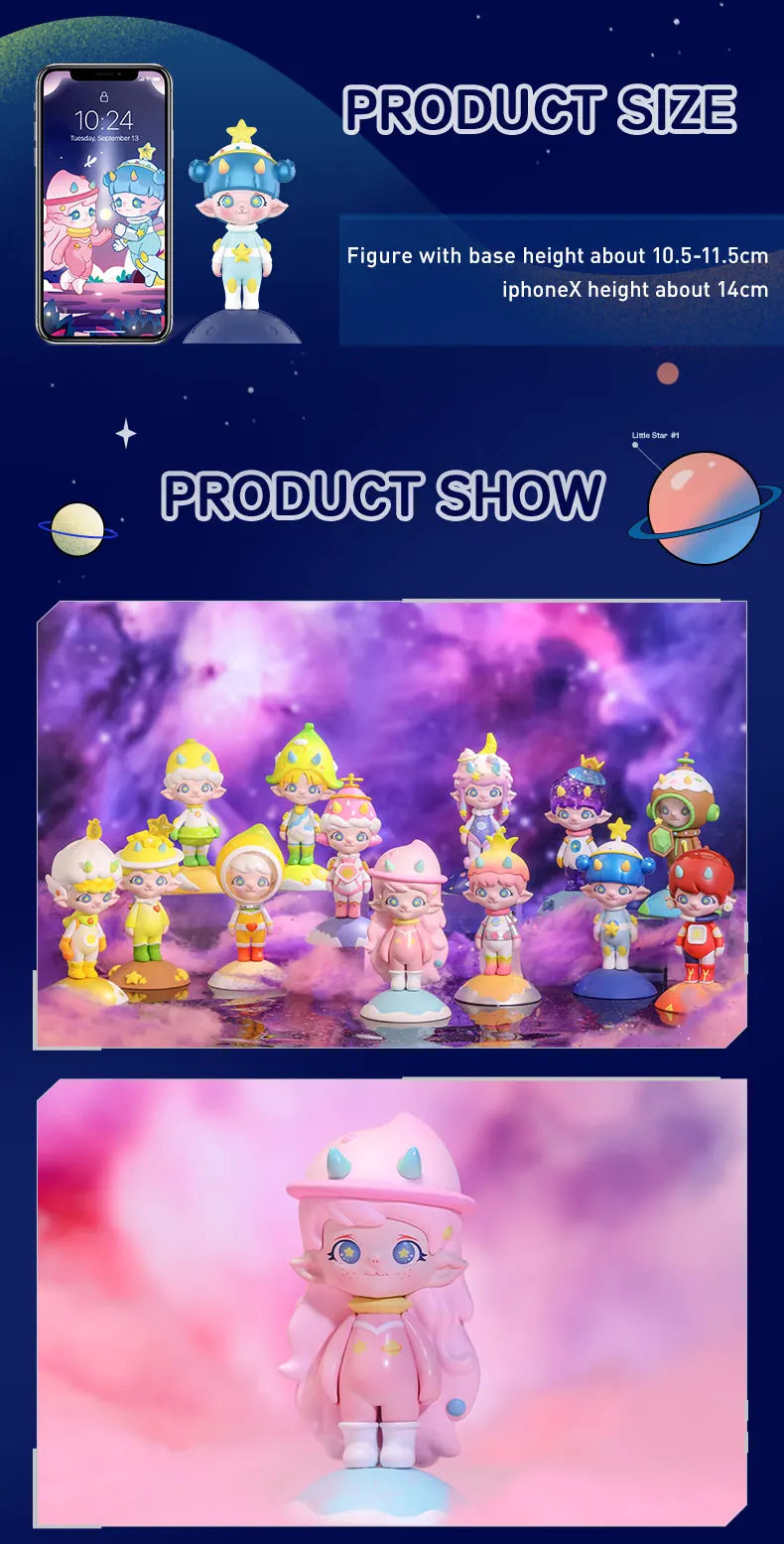 POP MART Zoe Fruit Planet Series Random Blind Box Toys Figure Collectable Cute Kid Kawaii Figure ActionToy
