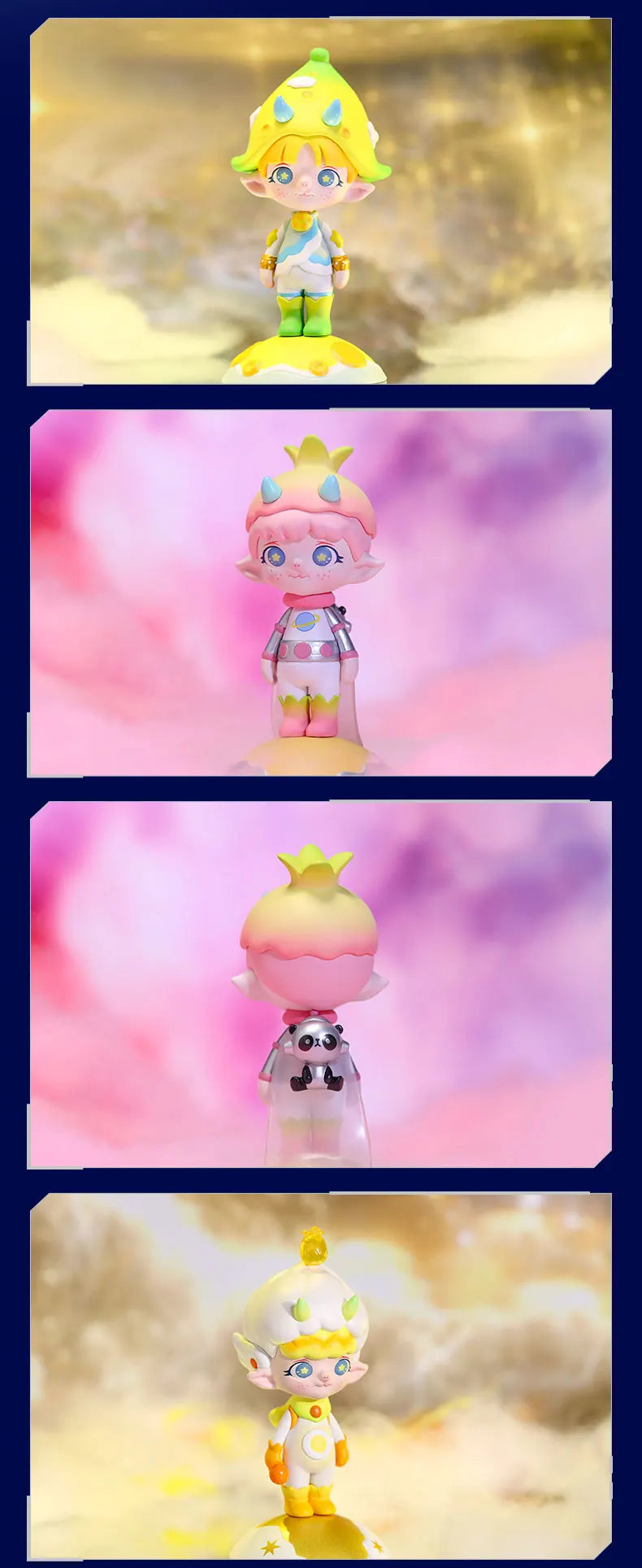 POP MART Zoe Fruit Planet Series Random Blind Box Toys Figure Collectable Cute Kid Kawaii Figure ActionToy