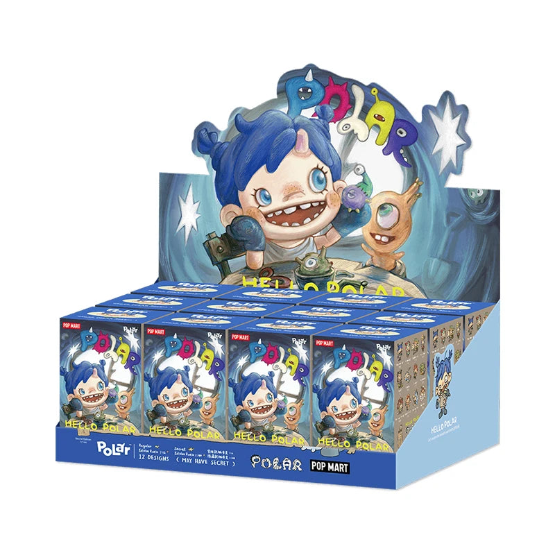 POP MART POLAR - HELLO POLAR Season 1 Series Figures Mystery Box 1PC/12PCS POPMART Blind Box Figure