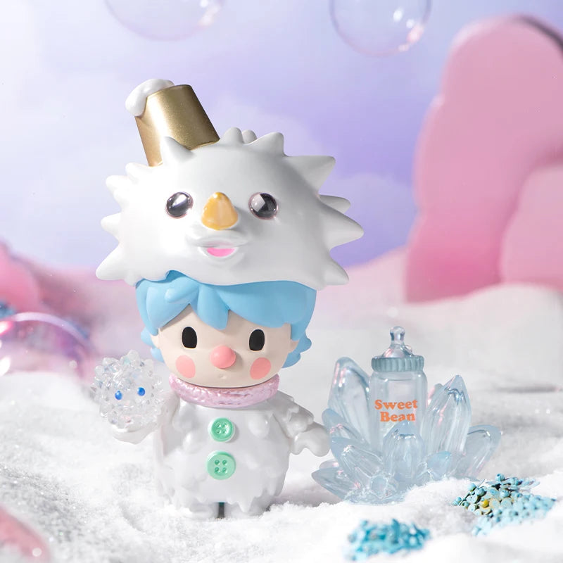 POP MART Sweet Bean x INSTINCTOY Sweet Together Series Mystery Box 1PC/12PCS Blind Box Action Figure Cute Toy
