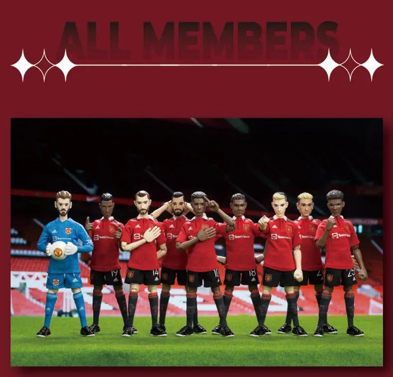 SIGNOFF X ZEROWORKS MANCHESTER UNITED COLLECTIBLE ACTION FIGURE Ball-jointed Doll