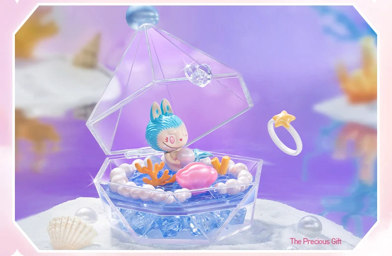 POP MART Wishes at Your Fingertips Series Scene Set Mystery Box 1PC/8PCS POPMART Blind Box Skullpanda Dimoo Labubu Romantic Ring