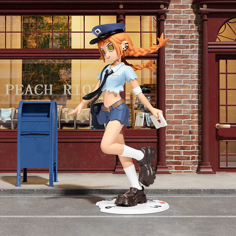 POP MART Peach Riot Rush Hour Series Figures Blind Box 1PC/12PCS Mystery Box