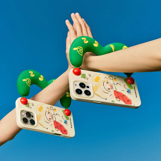 POP MART Zsiga Borderline Drifter Series-Phone Case for iPhone 15 Pro Max / 15 Pro/16 Pro Max