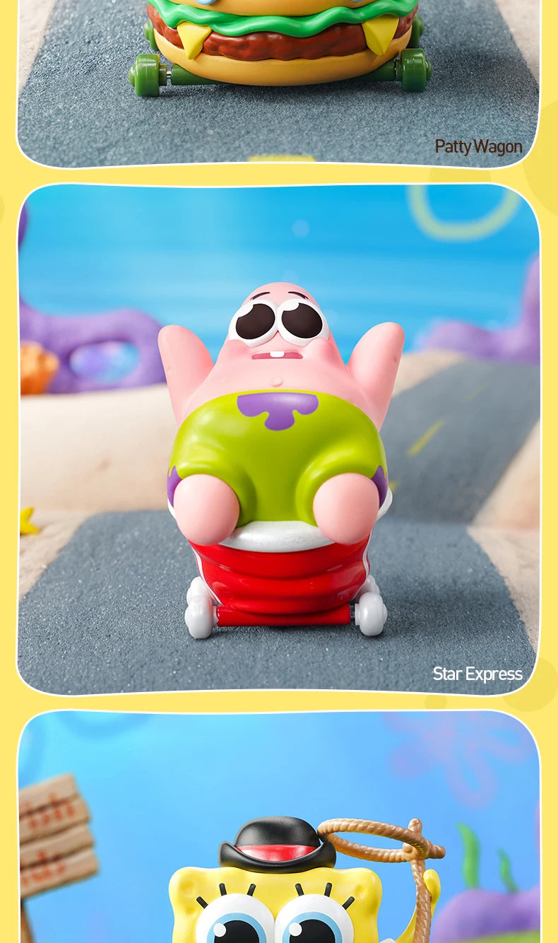 POP MART SpongeBob Best Friends Series Figures 1PC/12PCS Blind Box POPMART