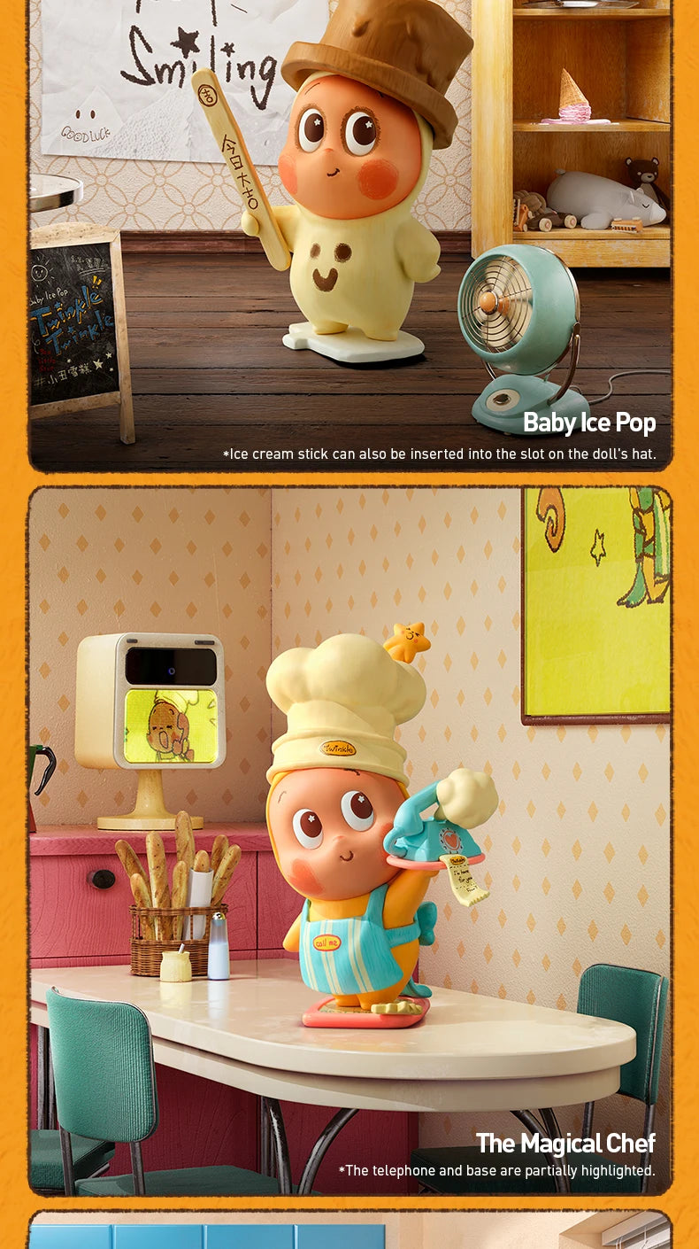 POP MART Twinkle Twinkle Be a Little Star Series Figures 1PC/12PCS Blind Box POPMART