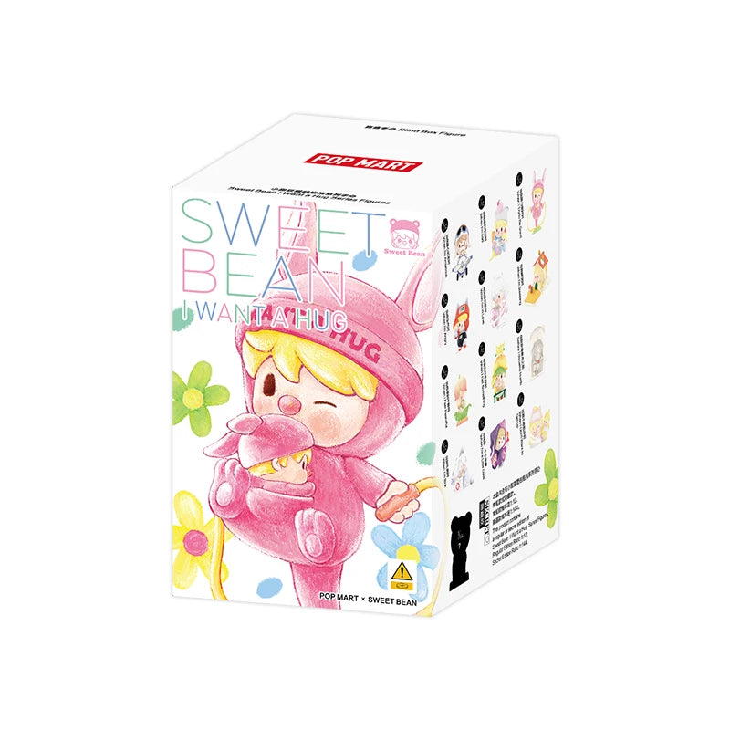 POP MART Sweet Bean I Want a Hug Series Figures 1PC/12PCS Blind Box POPMART
