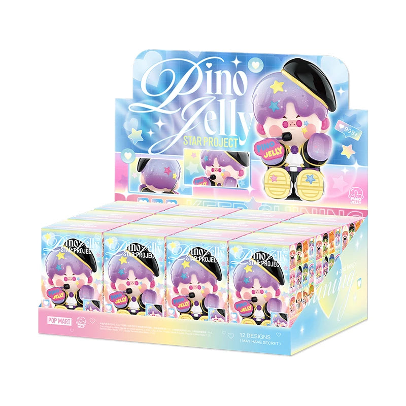 POP MART PINO JELLY Star Project Series Figures POPMART Blind Box Action Figure