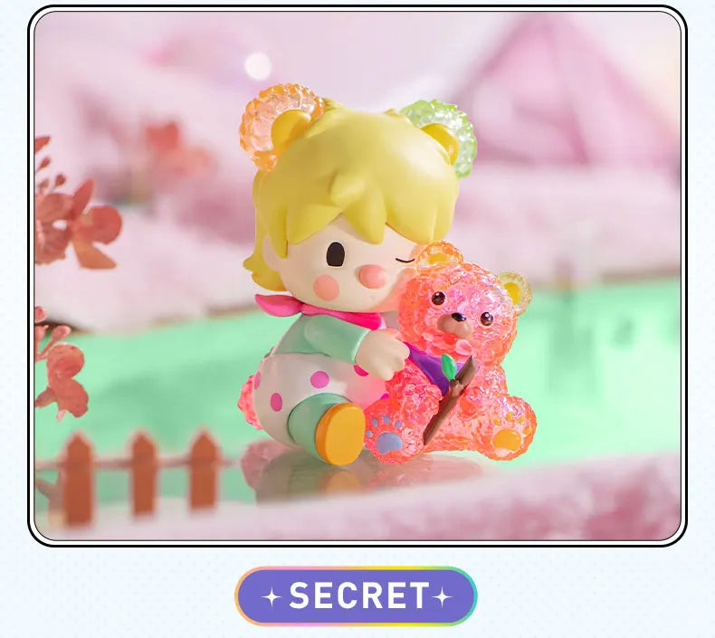 POP MART Sweet Bean x INSTINCTOY Sweet Together Series Mystery Box 1PC/12PCS Blind Box Action Figure Cute Toy