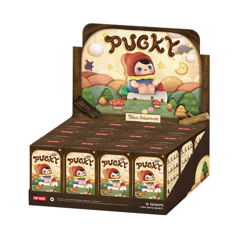 POP MART PUCKY Poko's Adventure Series Figures 1PC/12PCS Blind Box POPMART
