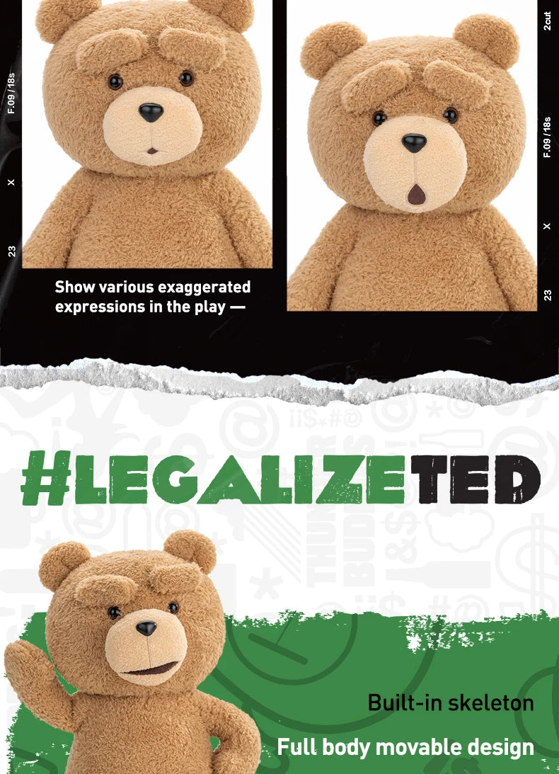 POP MART TED 2 TED Action Doll Limited Edition Limited to 2pcs per order