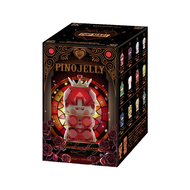 POP MART PINO JELLY Hard & Shiny Series Figures 1PC/12PCS Blind Box POPMART