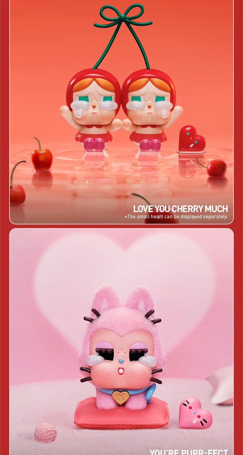 POP MART CRYBABY Crying For Love Series Figures 1PC/12PCS Blind Box POPMART
