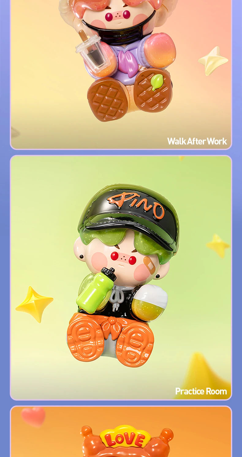 POP MART PINO JELLY Star Project Series Figures POPMART Blind Box Action Figure