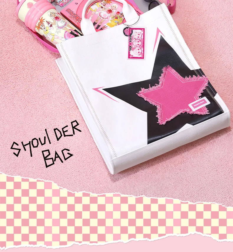 POP MART Peach Riot Rush Hour Series-Shoulder Bag