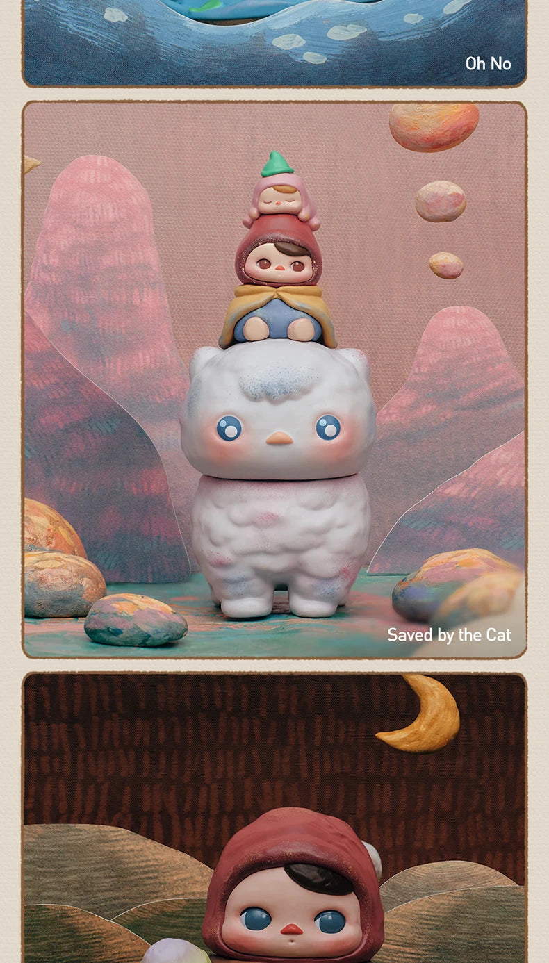 POP MART PUCKY Poko's Adventure Series Figures 1PC/12PCS Blind Box POPMART