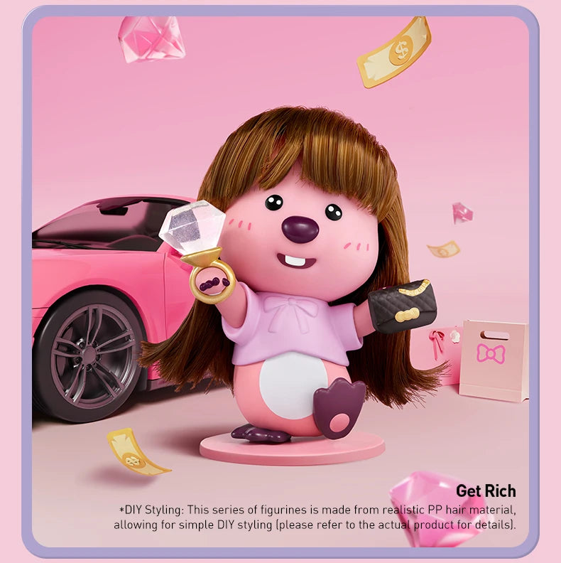 POP MART ZANMANG LOOPY’s Moments Series Figures Mystery Box 1PC/6PCS POPMART Blind Box Limited to 2pcs per order