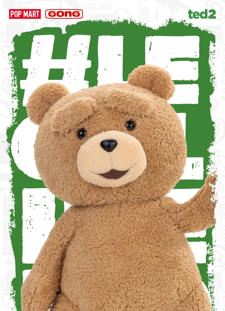 POP MART TED 2 TED Action Doll Limited Edition Limited to 2pcs per order