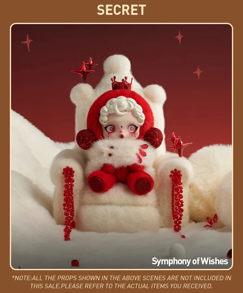 POP MART SKULLPANDA Winter Symphony Series Mystery Box 1PC/6PCS Blind Box POPMART Limited to 2pcs per Order