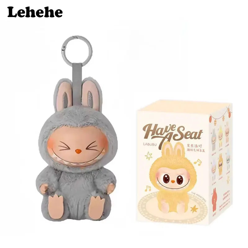 Labubu Heartbeat Macaron Monster Face Blind Box Figurine