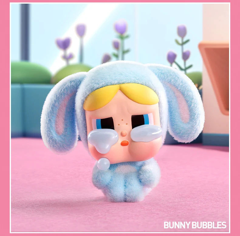 【EU Exclusive】POP MART CRYBABY X Powerpuff Girls Series Mystery Box by Molly 1PC/12PCS POPMART Blind Box Action Figure Cute Toy
