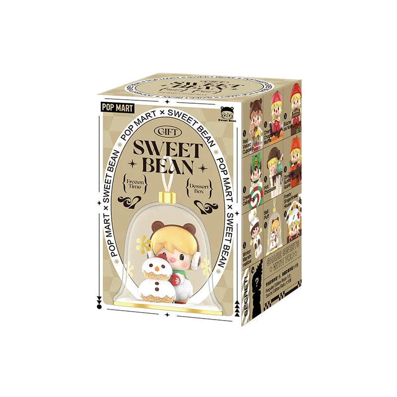 POP MART Sweet Bean Frozen Time Dessert Box Series Figures