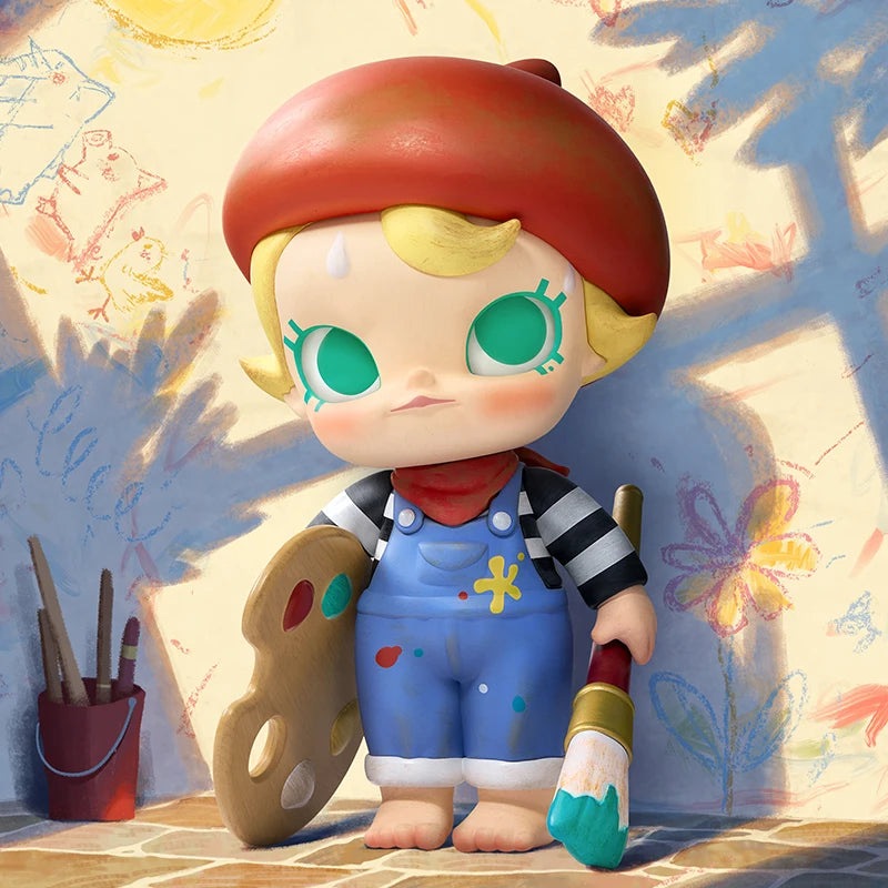 POP MART Baby Molly Future Painter Figurine Limited to 1pc per order