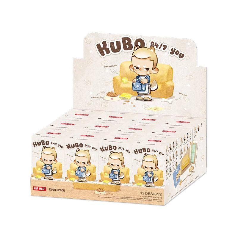 POP MART KUBO 24/7 YOU Series Figures 1PC/12PCS Blind Box POPMART