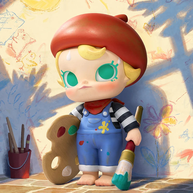 POP MART Baby Molly Future Painter Figurine Limited to 1pc per order