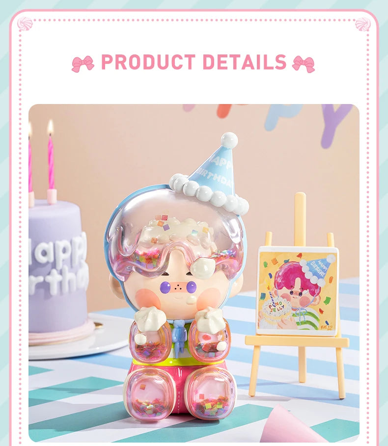 POP MART PINO JELLY Birthday Bash Figurine 200% Figurine