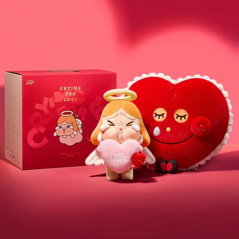 POP MART CRYBABY Crying for Love Series-Plush Gift Box Limited to 2pcs per Order