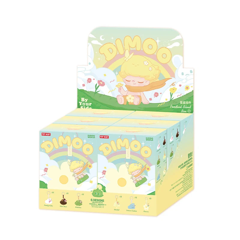 POP MART DIMOO By Your Side Series - Pendant Blind Box 1PC/6PCS POPMART Mystery Box