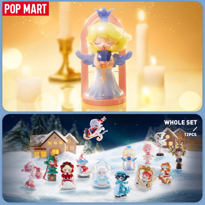 POP MART AZURA Warm Christmas Series Figures 1PC/12PCS Blind Box POPMART
