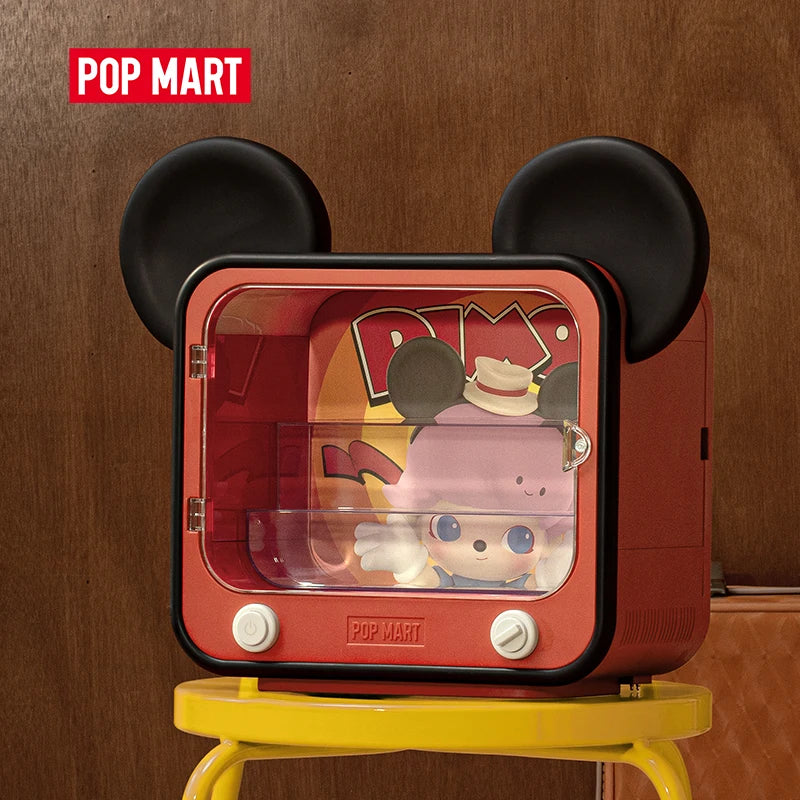 POP MART DIMOO WORLD × DISNEY Series-TV Set Luminous Display Container