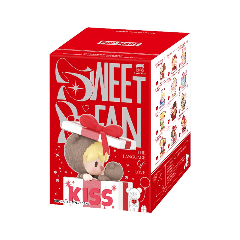 POP MART Sweet Bean The Language of Love Series Figures 1PC/12PCS POPMART Blind Box Figure