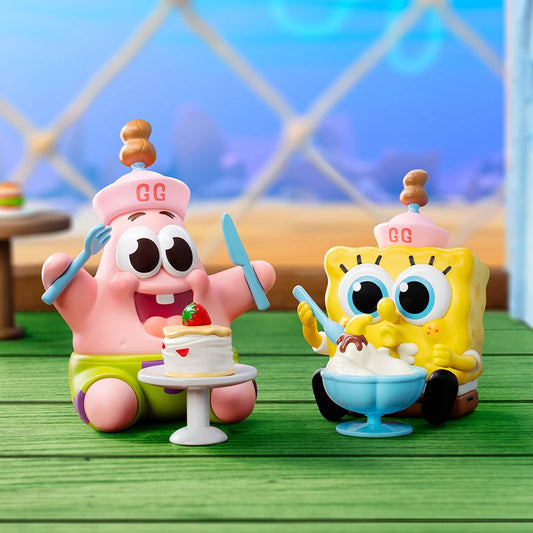 POP MART SpongeBob Best Friends Series Figures 1PC/12PCS Blind Box POPMART