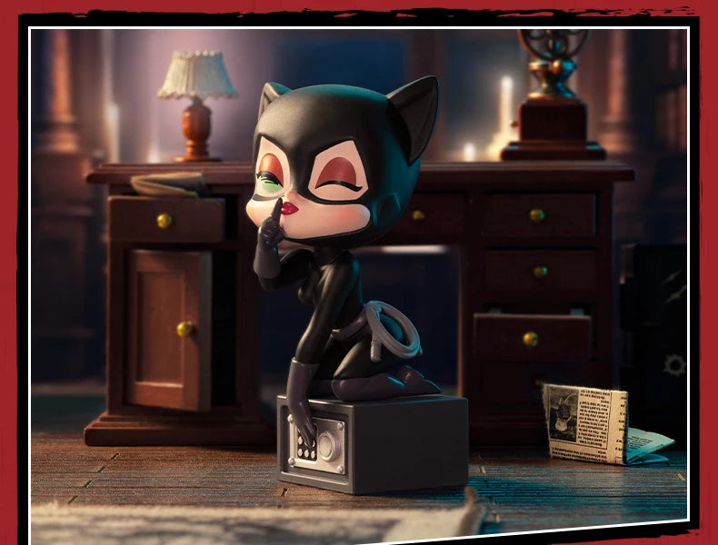 POP MART DC Gotham City Series Mystery Box 1PC/12PCS Blind Box POPMART Action Figure BATMAN HARLY QUINN JOKER JUSTICE LEAGUE