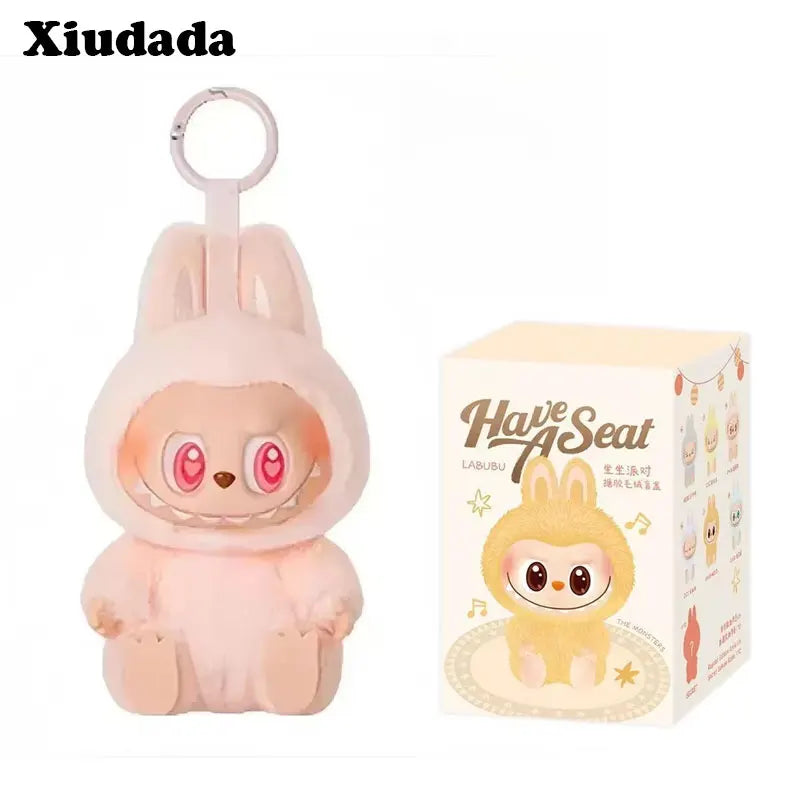 Labubu Heartbeat Macaron Monster Face Blind Box Figurine